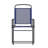 Aubreyana All-Weather Folding PVC-coated Polyester Patio Sling Chairs with Armrests-1075877816