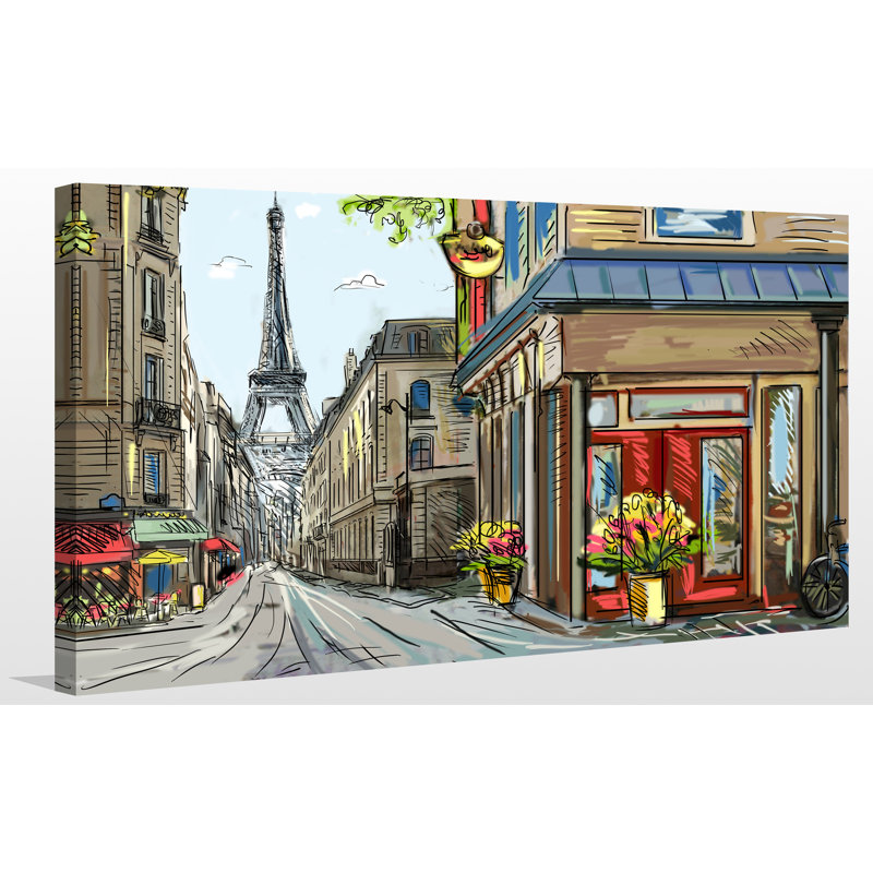 « paris appartiendra à nous », impression sur toile tendue, H 24 po x l 40 po x P 1 po