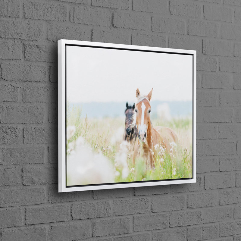 Print on Canvas, 80 cm H x 80 cm W, White, Framed Print without Mat