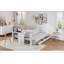 Lit plateforme simple en bois avec bureau intégré et tablette de rangement pour petits espaces-1794105766