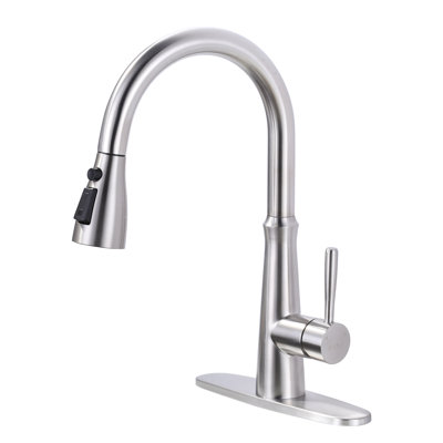 Pull Down Single Handle Kitchen Faucet with Advanced Spray
