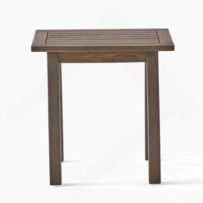 Wood End Table