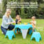 Ensemble de table et tabouret ECR4Kids Ayana, mobilier pour enfants, 5 pièces-70778499