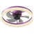 Blanc / Mauve est en rupture de stock