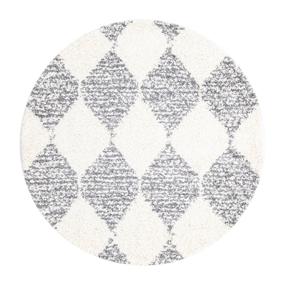 Serenity Shag Geometric Indoor Rug Rugs.com Rug 