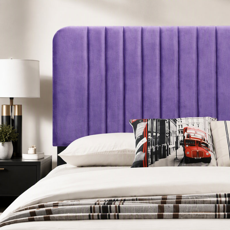 Contemporary Purple Full Size Bed