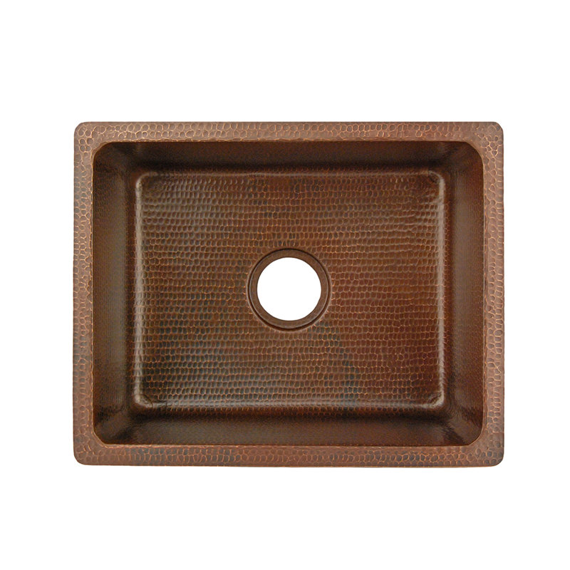Premier Copper Products BSP5_BREC20DB-D Bar Sink And Drain Package