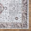 Tapis beige / brun traditionnel lavable et antidérapant pour vestibule, couloir, salle de bain et cuisine-116570959