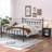 Kempst 3 Piece Steel Bedroom Set-564286840-564286838