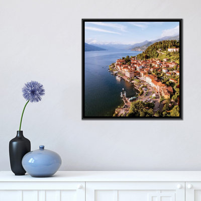 " Aerial View Of Bellagio On Lake Como, Italy " by Matteo Colombo