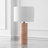 Jillianna Round Marble Table Lamp