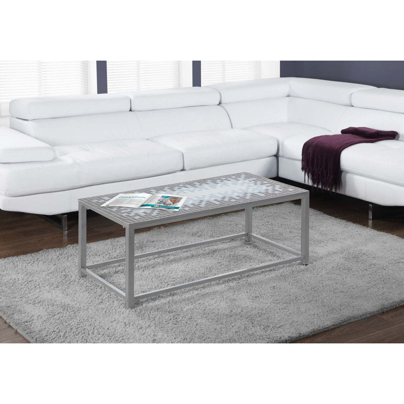 Coffee Table, Accent, Cocktail, Rectangular, Living Room, Gray
