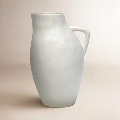 Antinarelli Gray Ceramic Table Vase