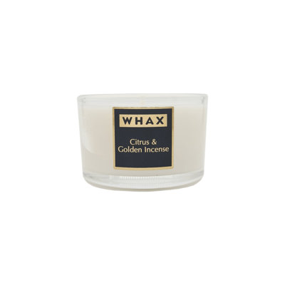 Citrus Scented Jar Candle with Glass Holder