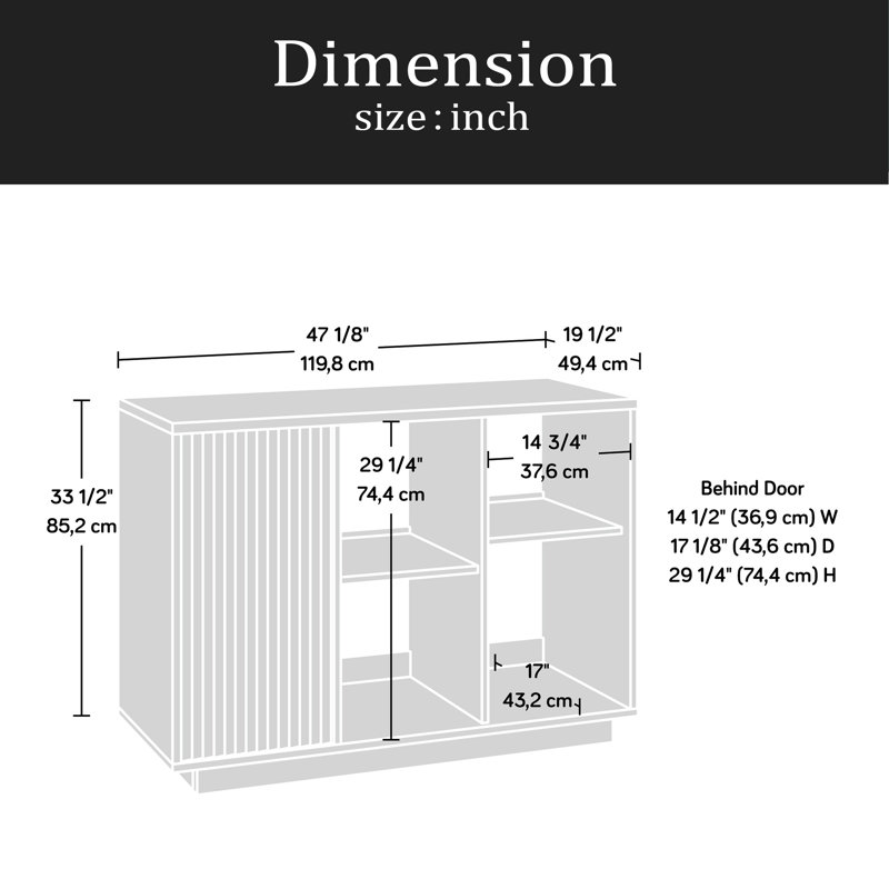 Armoire de rangement décorative
