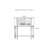 Retro Multifunctional Console Table