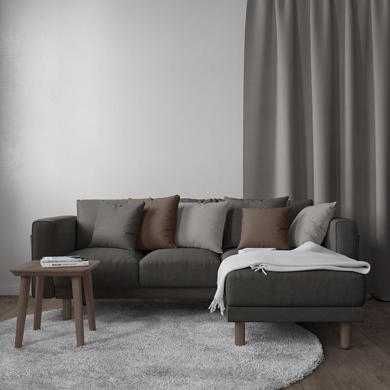 Tissu Endurepel Devine, Ardoise