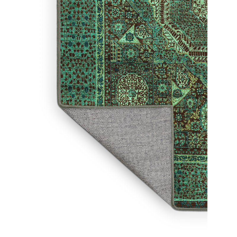 Washable Oriental Indoor Rug, Rectangle 8' x 12'