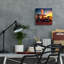 «Route 66 1» par Ray Heere, art mural en verre acrylique-1230306175
