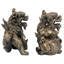 Ensemble de figurine 2 pièces shishi foo chiens chinois lion