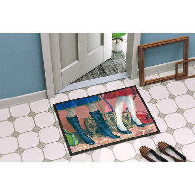 Tapis intérieur ou extérieur Westie A Winter's Night 24X36 PPP3276JMAT_Dog
