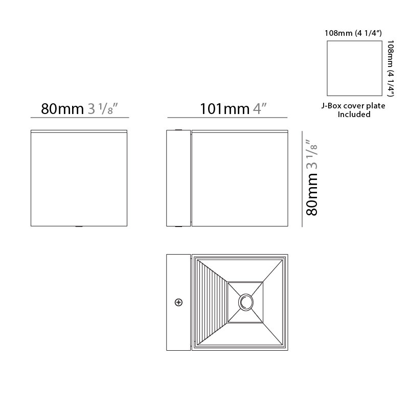 Dau Single Surface, Matte White Lacquer