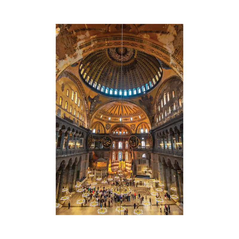 Hagia Sophia by Nejdet Duzen - Wrapped Canvas Print, Wrapped Canvas, 66.04cm H x 45.72cm W x 3.81cm D