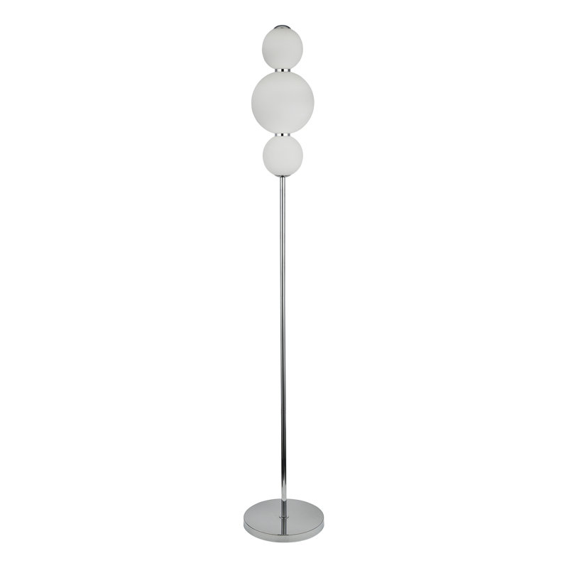 Jasleen 151cm Chrome LED Novelty Floor Lamp