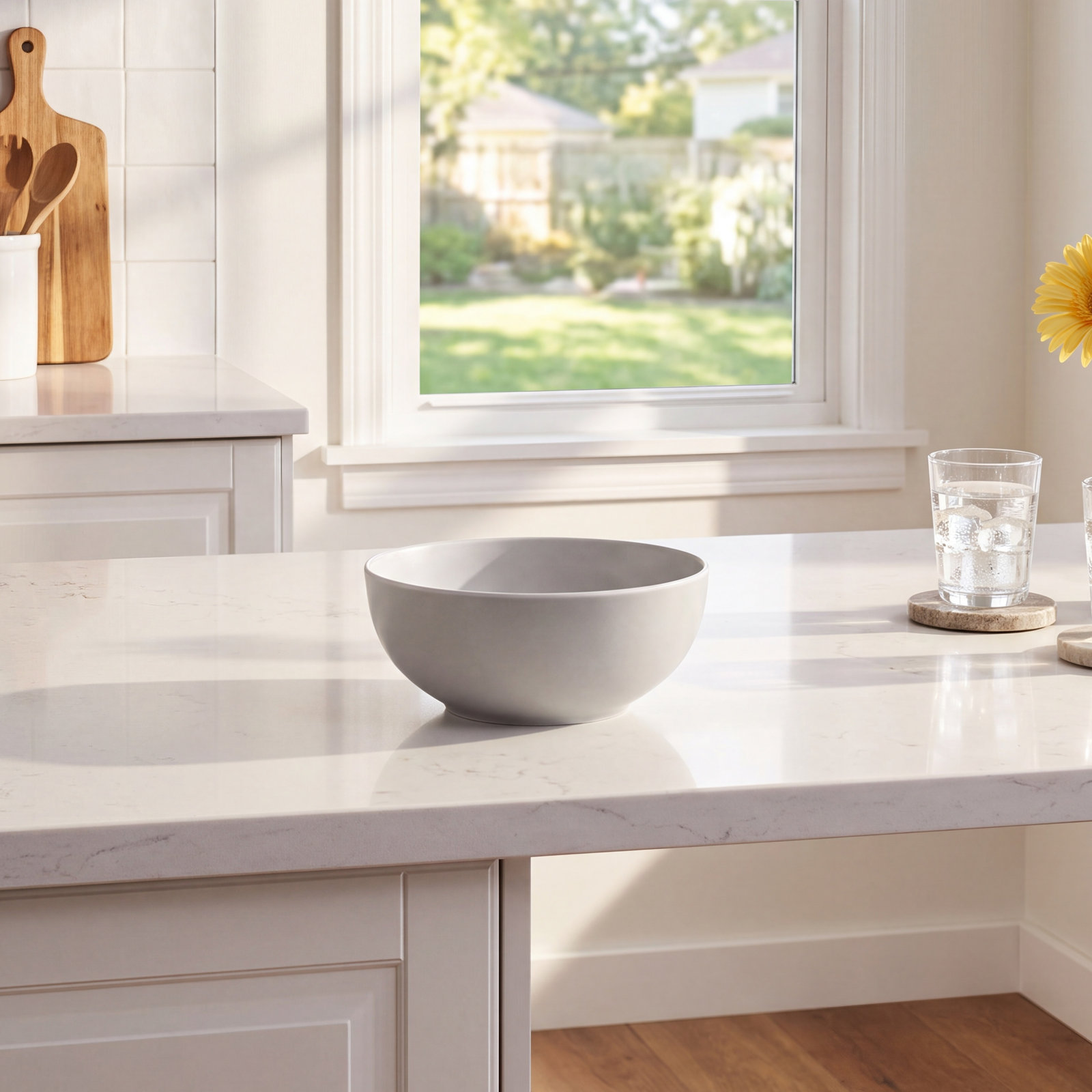Pop Serving Bowl, Chalk