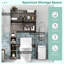 Gambrinus Freestanding Over The Toilet Storage-1159423070