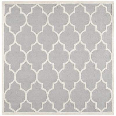 Cambridge Hand Tufted Wool Geometric Rug