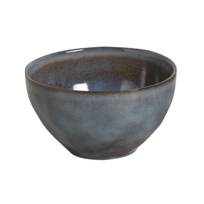 Ensemble de 6 assiettes en grès 5,24 po Titanium Commercial