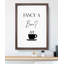 Fancy a Brew - Picture Frame Graphic Art on MDF-62796702-62796705
