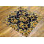 Antique Ningxia Chinese Medallion Hand Knotted Pile Rug