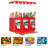 Great Northern Popcorn Triple Vending Machine, Red