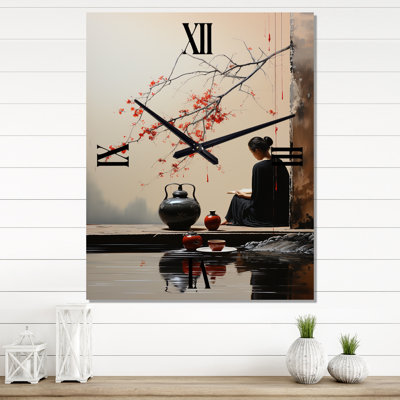 Japon Art Tea Ceremony II - Food & Beverage Kitchen Clocks