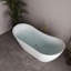 Baignoire autoportante 71 po blanc brillant avec drain interne Streamline-108964561