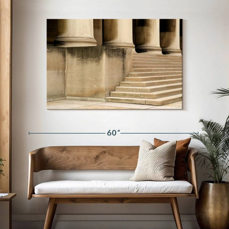 Lilie Columns And Steps, 32" H x 48" W