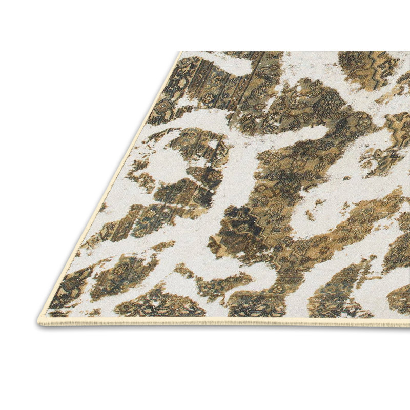 Stevinson Abstract Indoor Rug, Rectangle 7' x 9'