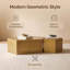 Ensemble de 2 tables basses Modern Geometric