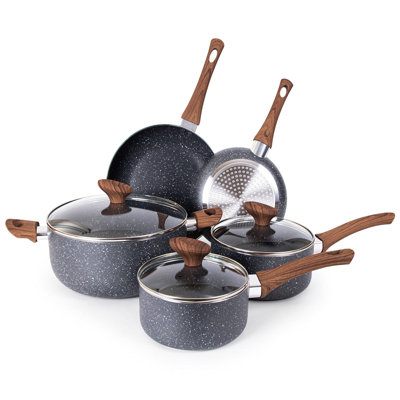 8 - Piece Stainless Steel Cookware Set