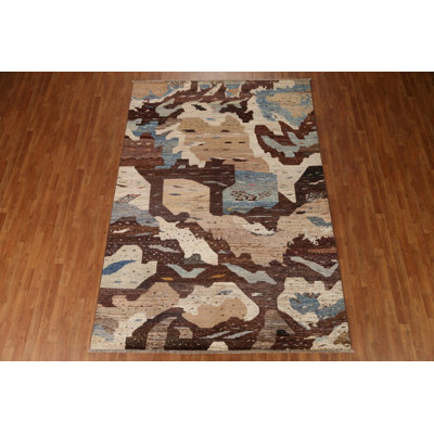 Cotton Abstract Indoor Rug