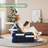 Folding Sofa Bed, Floor Folding Couch with Pillow, Futon Sofa Bed Convertible Sleeper Chair Foldable Mattress Back Support, Portable Fold Out Couch, Full, Corduroy-2015182839
