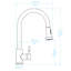 Transform Pull Down Touch Kitchen Faucet-82522237