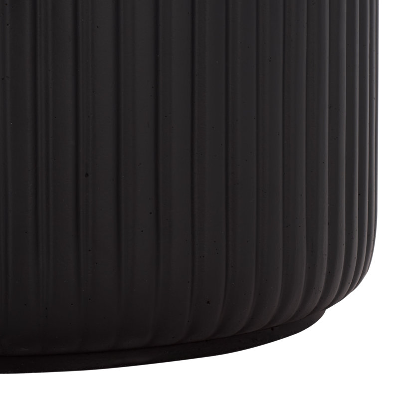 Biatris Round Outdoor , 41.4cm cm W 41.4cm cm D, Black