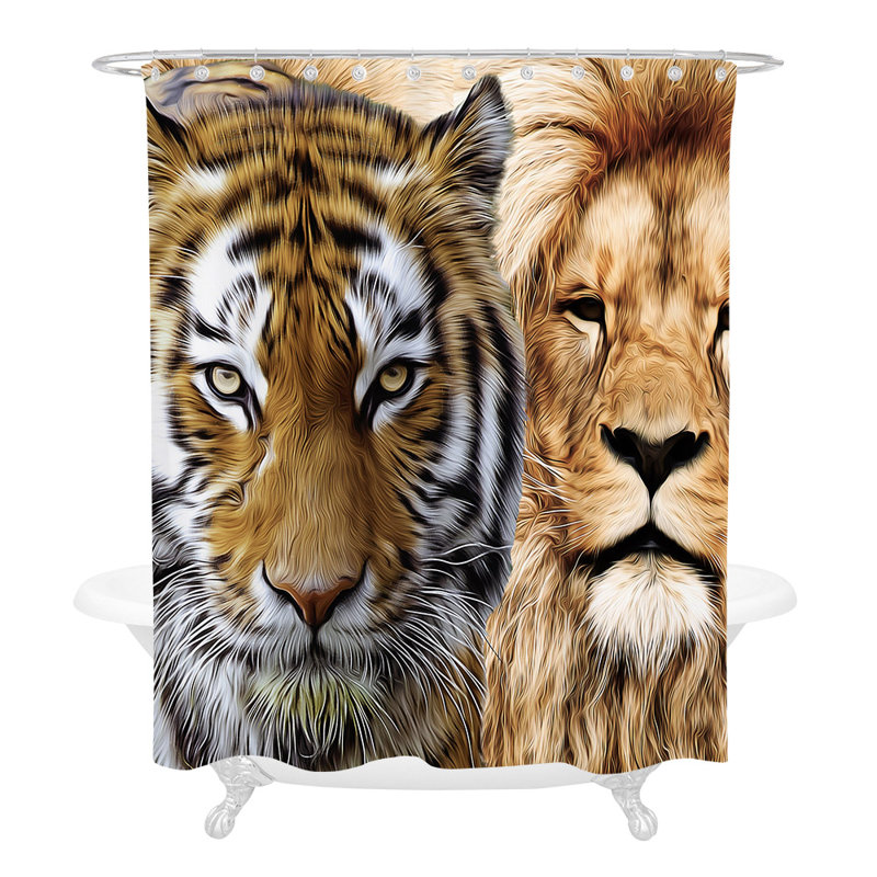 Shower Curtain, 72" H x 70" W