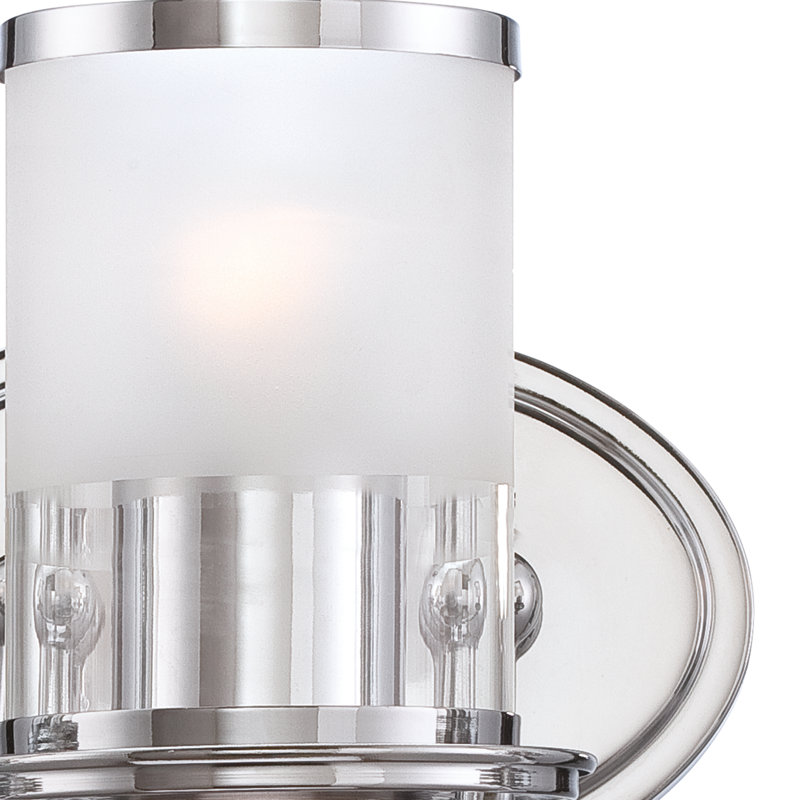 Éclairage pour salle de bain 3 lumières Davis, Chrome