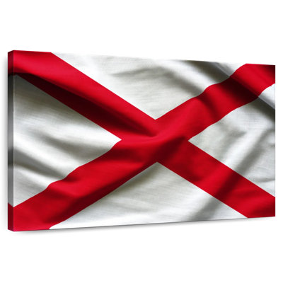Borges Wavy Alabama Flag