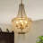 Caimen 4-Light Crystal Empire Chandelier with Crystal Accents