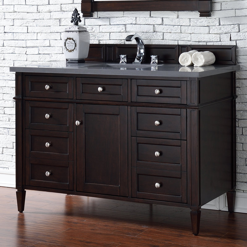 Brittany 48'' W Single Bathroom Vanity Base, Victory Blue